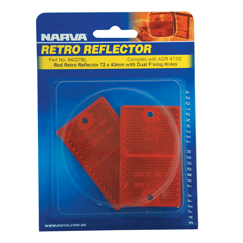Narva Red Retro Reflector