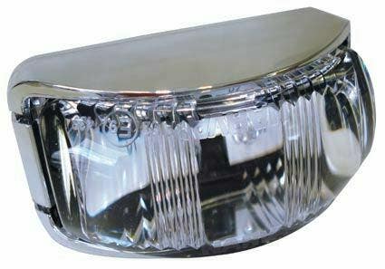 Narva L.E.D Front Lamp White - Chrome Base