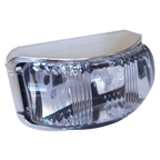 Narva L.E.D Front Lamp Amber - Chrome Base.