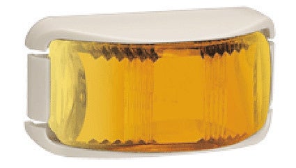 Narva L.E.D Front Lamp Amber - White Base