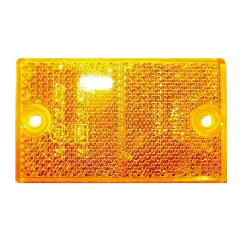 Coast Rectangular Screw Mount Reflector (Amber)