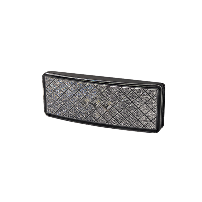COAST RV 12-24V Low Profile LED Reflector - 100mm x 38mm - Clear