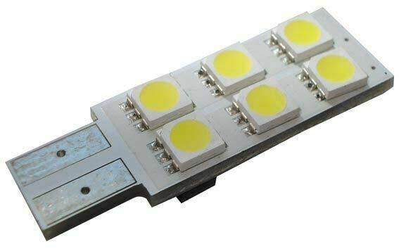 LED T10 Single Replacement Bulb - Cool White - 1.35W