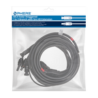 SPHERE MC4 Solar Staggered 1 to 3 Branch with 5m HD Extension