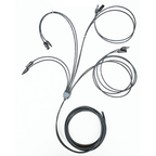 SPHERE MC4 Solar Staggered 1 to 4 Branch with 5m HD Extension