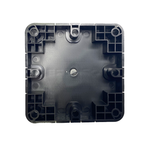 SPHERE Multiple Cable Entry Cover Plate. Black