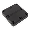 SPHERE Multiple Cable Entry Cover Plate. Black