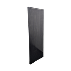 Sphere 200w HIGH VOLTAGE Mono Crystalline Twin Cell BLACK Solar Panel - 670x1480x35mm