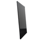 Sphere 210w V2 HIGH VOLTAGE Mono Crystalline Twin Cell  BLACK  Solar Panel - 670x1480x35mm