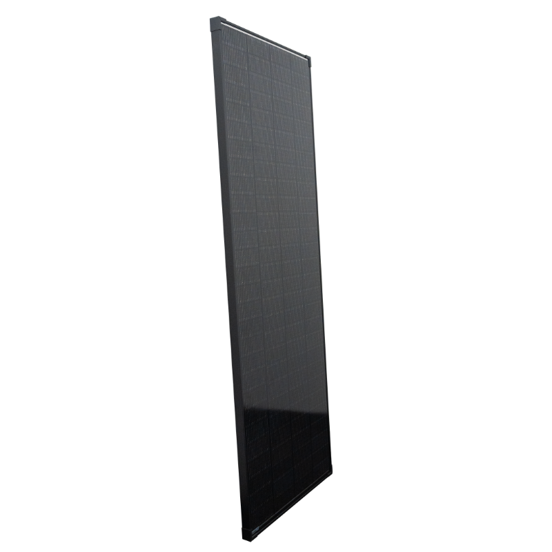 Sphere 260w High Voltage Mono Crystalline Twin Cell BLACK Solar Panel - 670x1850x35mm