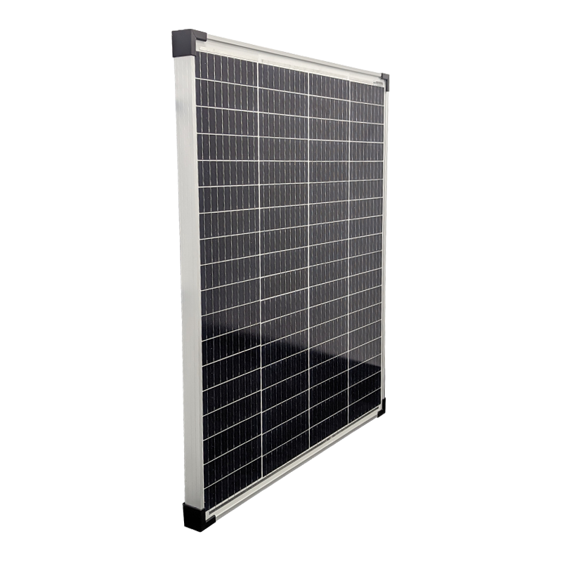 Sphere 100w Mono Crystalline Twin Cell Solar Panel. 670x780x35mm