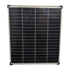 Sphere 100w Mono Crystalline Twin Cell Solar Panel. 670x780x35mm