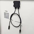 Sphere 100w Mono Crystalline Twin Cell Solar Panel. 670x780x35mm