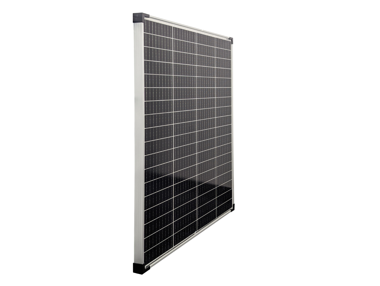 Sphere 130w Mono Crystalline Twin Cell Solar Panel. 670x1012x35mm