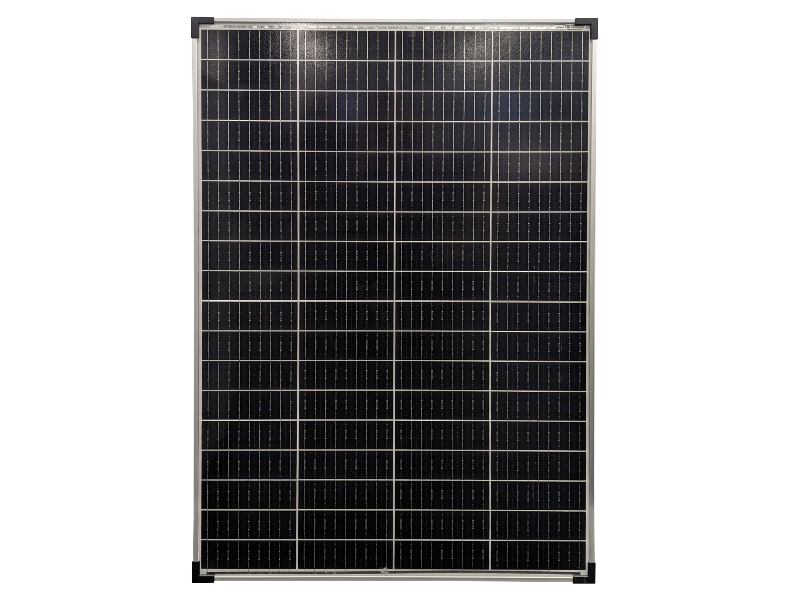 Sphere 130w Mono Crystalline Twin Cell Solar Panel. 670x1012x35mm