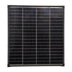 Sphere 100w Mono Crystalline Twin Cell BLACK Solar Panel. 670x780x35mm