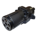 Narva Trailer Plug 6 Pin Small Round Plastic.