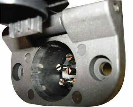 Narva Car Socket 6 Pin Small Round Plastic Blister Pack