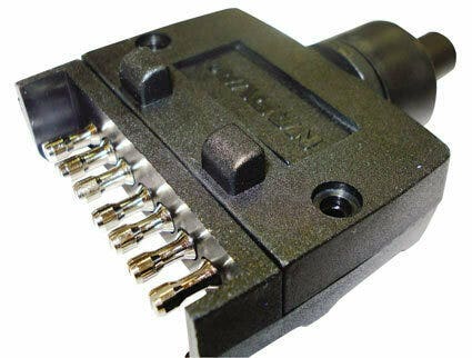 Narva Trailer Plug 7 Pin Flat Blister Pack