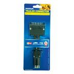Narva Trailer Adaptor 7 Pin Flat Car To 6 Pin Round Van