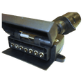 Narva Trailer Adaptor 5 Pin Large Round Car To 7 Pin Flat Van