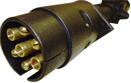 Narva Trailer Adaptor 7 Pin Large Round Car To 7 Pin Small Round Van