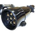 Narva Trailer Adaptor 7 Pin Small Rnd Car To 7 Pin Large Rnd Van