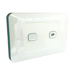 2-Gang Wireless Switch with Master Off