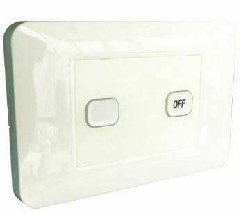 2-Gang Wireless Switch with Master Off