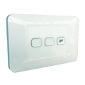 3-Gang Wireless Switch with Master Off