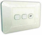 3-Gang Wireless Switch with Master Off