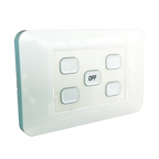 5-Gang Wireless Switch with Master Off