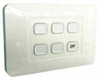6-Gang Wireless Switch with Master Off