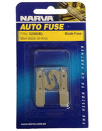 NARVA 80 Amp CLEAR MAXI-Blade Fuse - 1 Per Pack. 52980BL