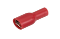 NARVA 6.3x0.8mm RED Female Blade TERMINAL t/s 2.5-3mm - 100 Per Box. 56142