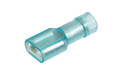 NARVA 6.3x0.8mm Trans-BLUE Female Blade TERMINAL t/s 4mm - 100 Per Box. 56143