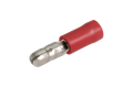 NARVA 4.0mm RED Male Bullet TERMINAL t/s 2.5-3mm - 100 Per Box. 56146