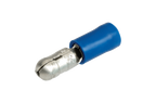 NARVA 5.0mm BLUE Male Bullet TERMINAL t/s 4mm - 100 Per Box. 56148