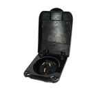 240V POWER INLET SOCKET 15A IN Black .IL15/B
