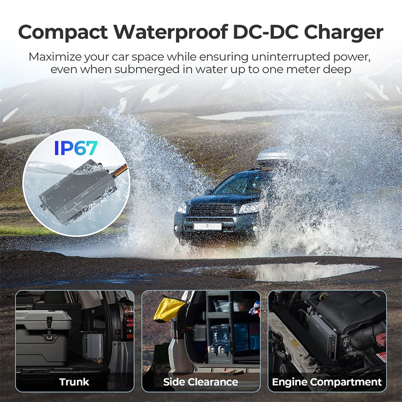 RENOGY PRO | IP67 50A DCDC Battery Charger With MPPT