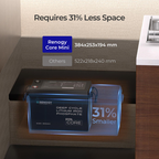 RENOGY MINI | 12V 300Ah LiFePO4 Battery 384x194x253mm