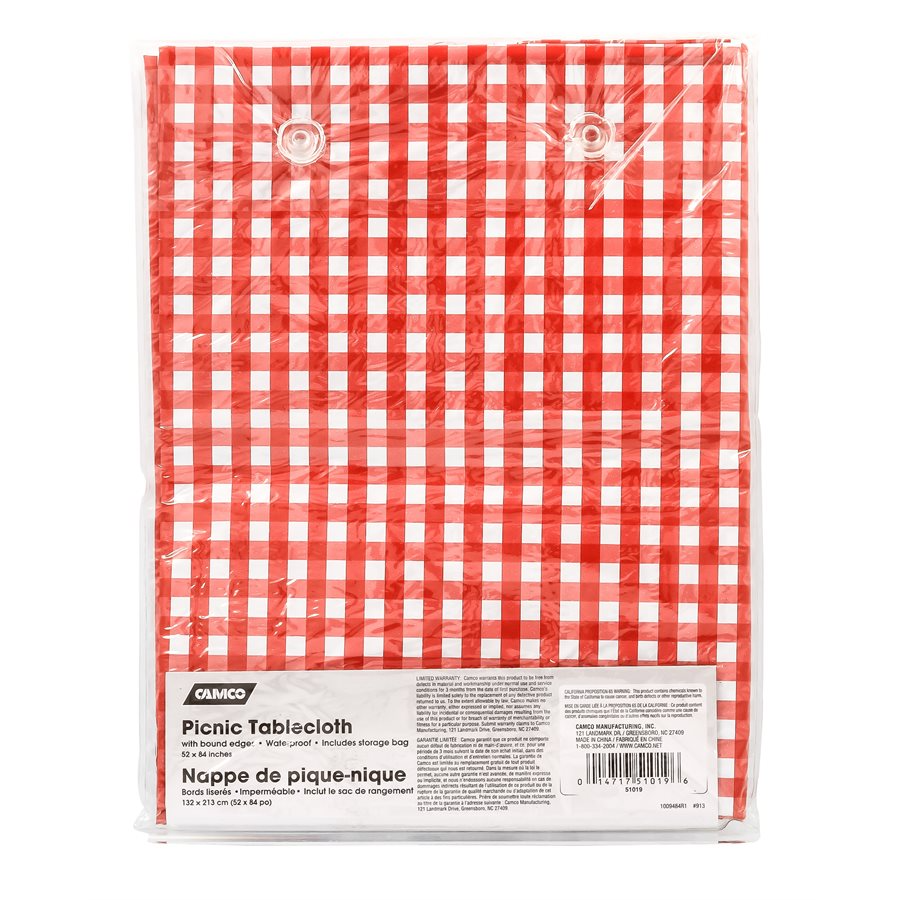 Camco Vinyl Tablecloth
