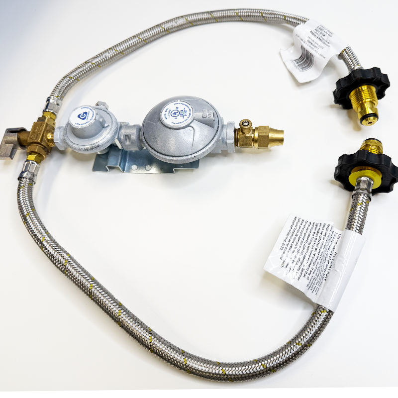 Dual Gas Cylinder Regulator Kit