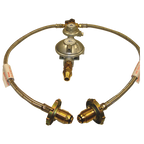 Dual Gas Cylinder Regulator Kit