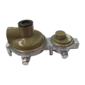 2 STAGE HIGH-CAPACITY LPG REGULATOR 290MJ 1/4FNPT x 3/8FNPT