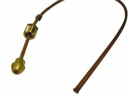 Copper Pigtail POL x 1/4" Inverted Flare (750mm)