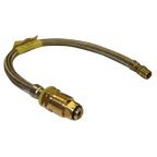 8mm S/S Flexible Hose 450mm For Double Bottle Kits