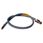 8mm S/S Flexible Hose 900mm For Double Bottle Kits