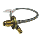 S/S Flexible Hose 600mm For Single Gas Bottle