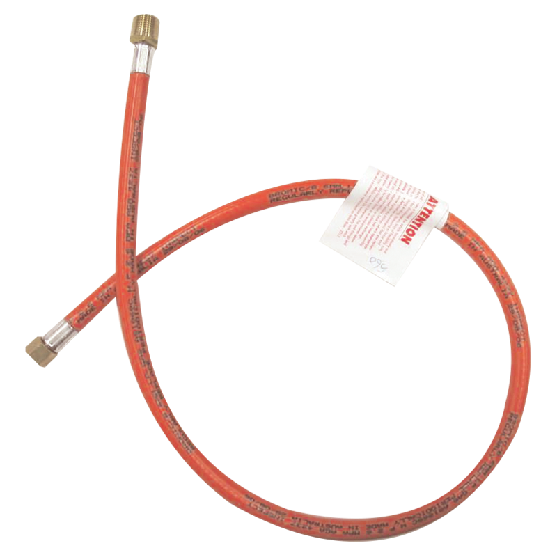 Gas Hose 3/8 BSPM x 1/4 BSPF x 900mm